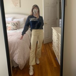 Beige/yellow jeans